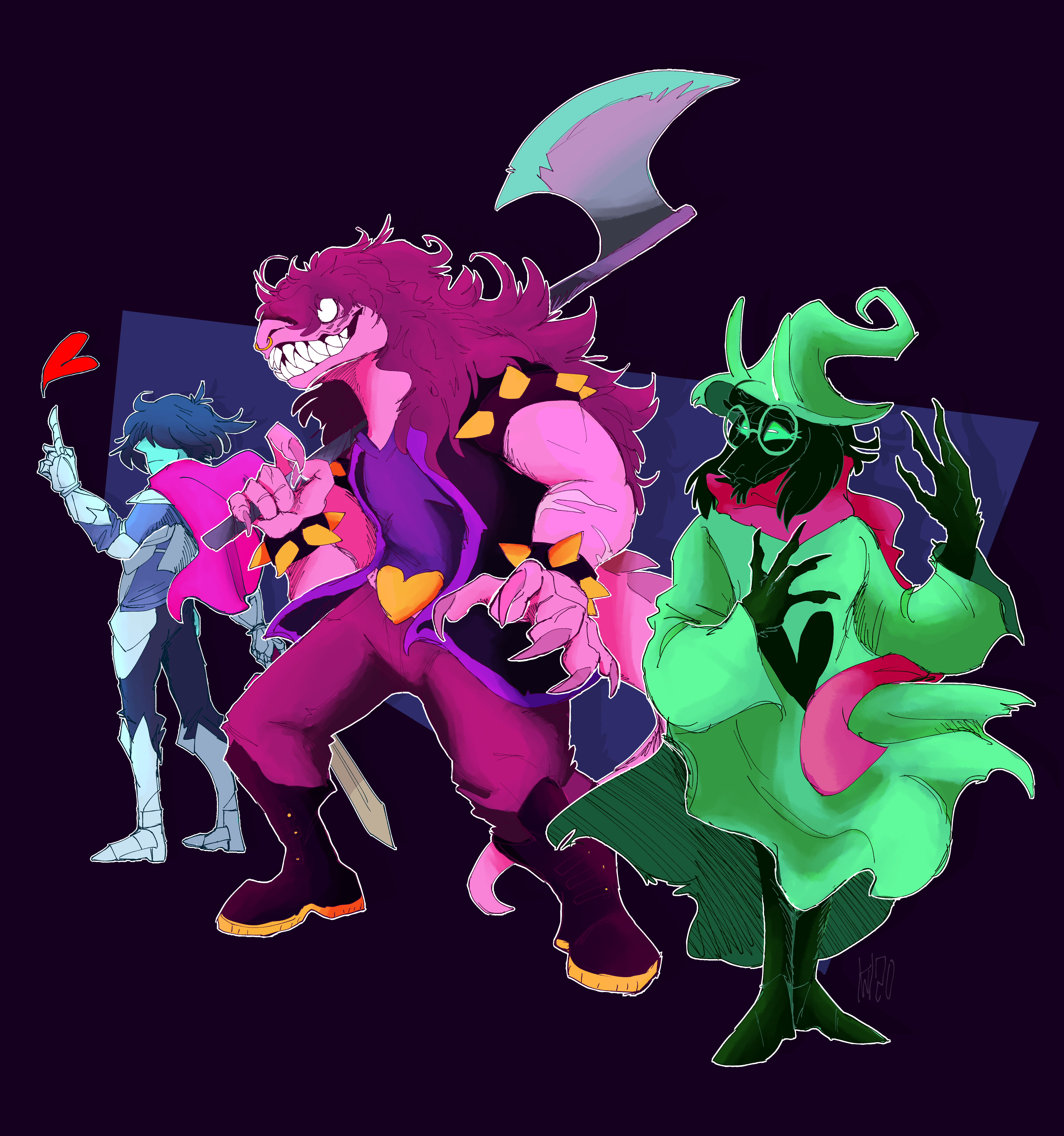 (2020) The Fun Gang | Digital Fan-Art