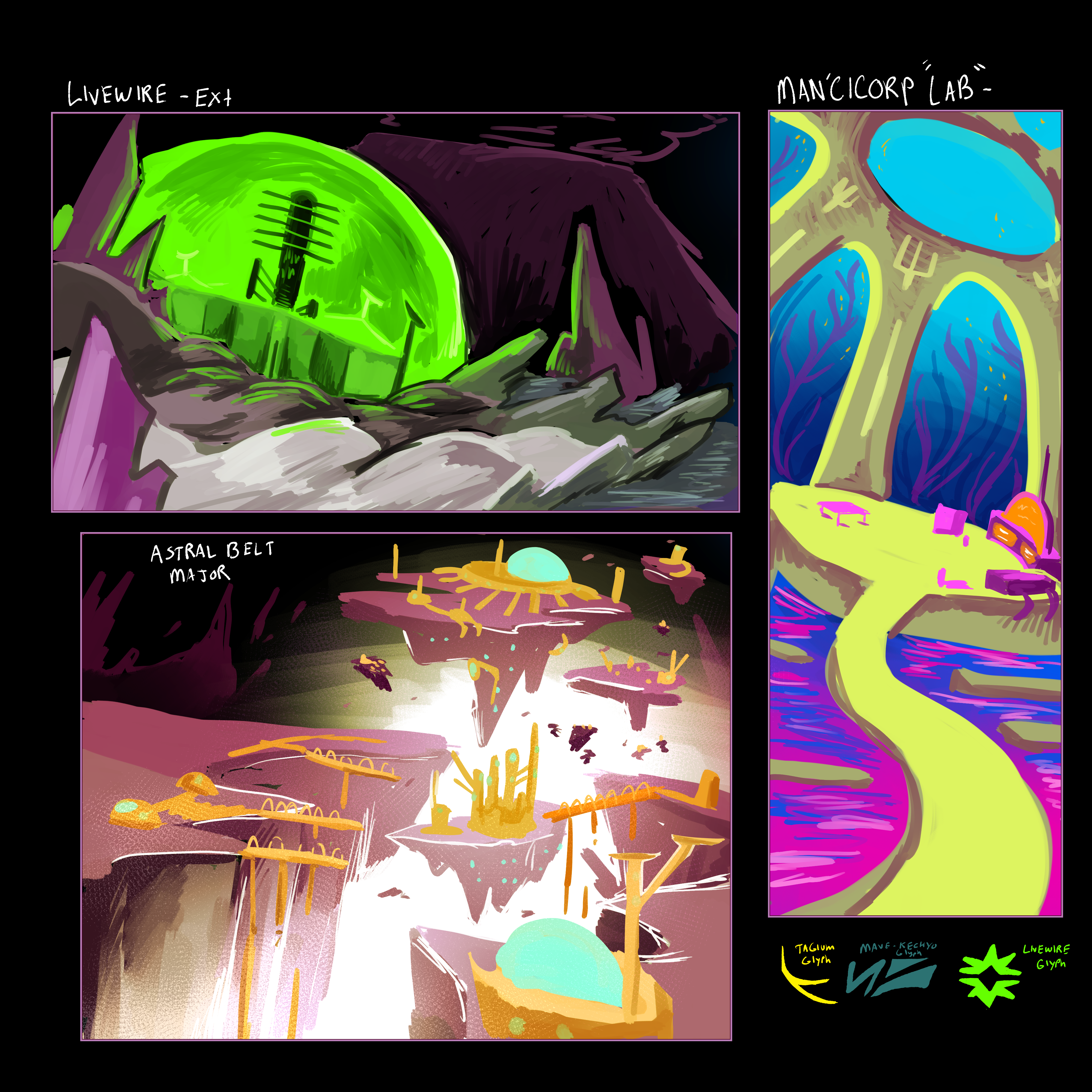 (2022) Elladion Landscapes | Digital Concept Art